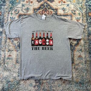 Vintage Canada Beer T-shirt Large